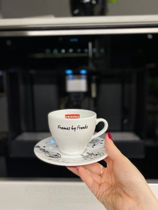 🟥 Встроенная кофемашина Franke Mythos FMY 45 CM XS (131.0627.473) стекло, цвет черный / нержавеющая сталь.ВЫСТАВОЧНЫЙ ОБРАЗЕЦ