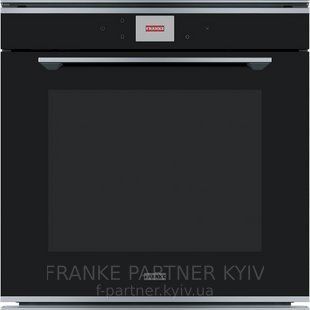 Franke-Partner.com.ua ➦  copy_Духова шафа піролітична Franke Mythos FMY 99 P XS (116.0613.708) скло, колір чорний / нержавіюча сталь