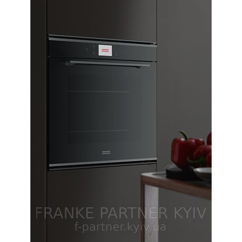 Franke-Partner.com.ua ➦  Духова шафа піролітична Franke Mythos FMY 99 P BK (116.0613.709) скло, колір чорний