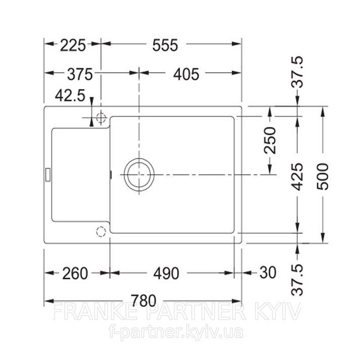 Franke-Partner.com.ua ➦  Кухонна мийка MRG 611-78 XL