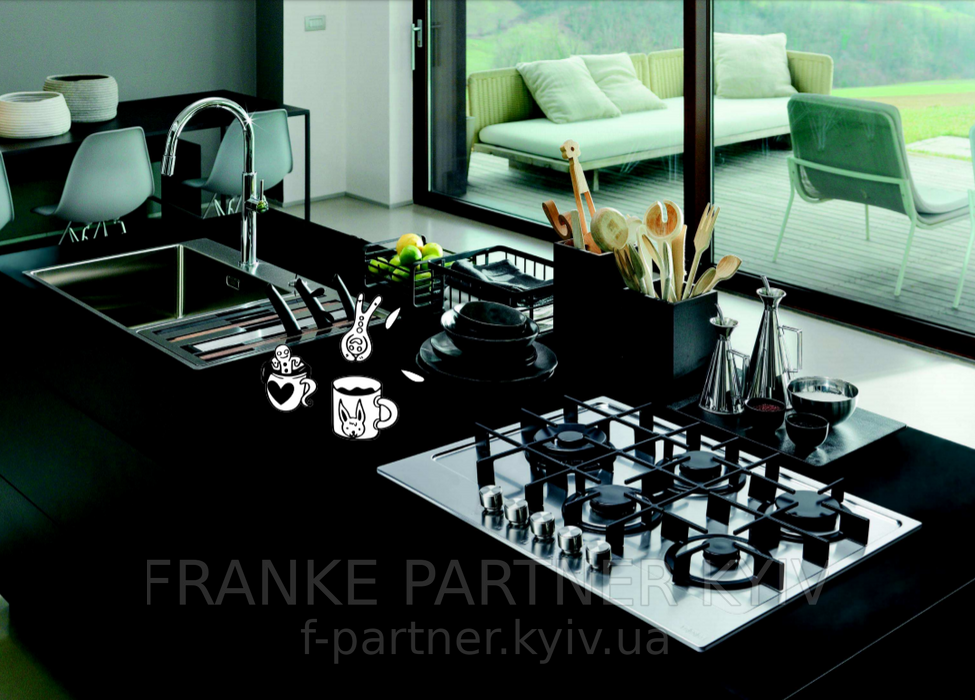 Franke-Partner.com.ua ➦  Вбудована варильна газова поверхня Franke Maris FHMA 755 4G DCL XS C (106.0554.382) Нержавіюча сталь полірована