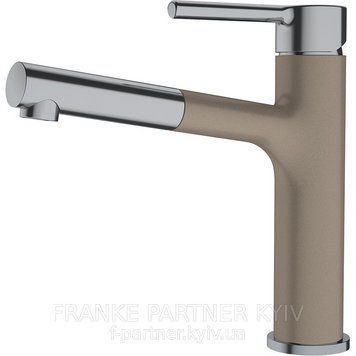 Franke-Partner.com.ua ➦  Смеситель Franke Centro, с выдвижным изливом (115.0600.098) Хром