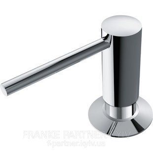 Franke-Partner.com.ua ➦  copy_🟥 Дозатор миючих засобів Franke Comfort |119.0584.065 | хром 350 мл