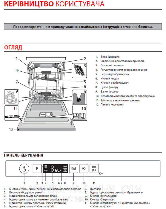Franke-Partner.com.ua ➦  Посудомийна машина Franke FDW 614 D7P DOS D (117.0611.673) 60 см