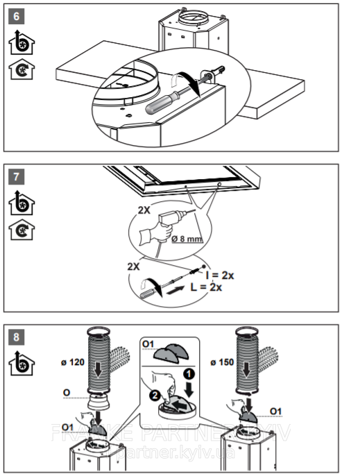 Franke-Partner.com.ua ➦  Витяжка FCR 925 TC BK/XS
