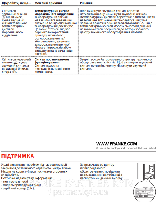 🟥 Встраиваемая морозильная камера Franke FSDF 330 NF NE E (118.0696.720) инверторный компрессор