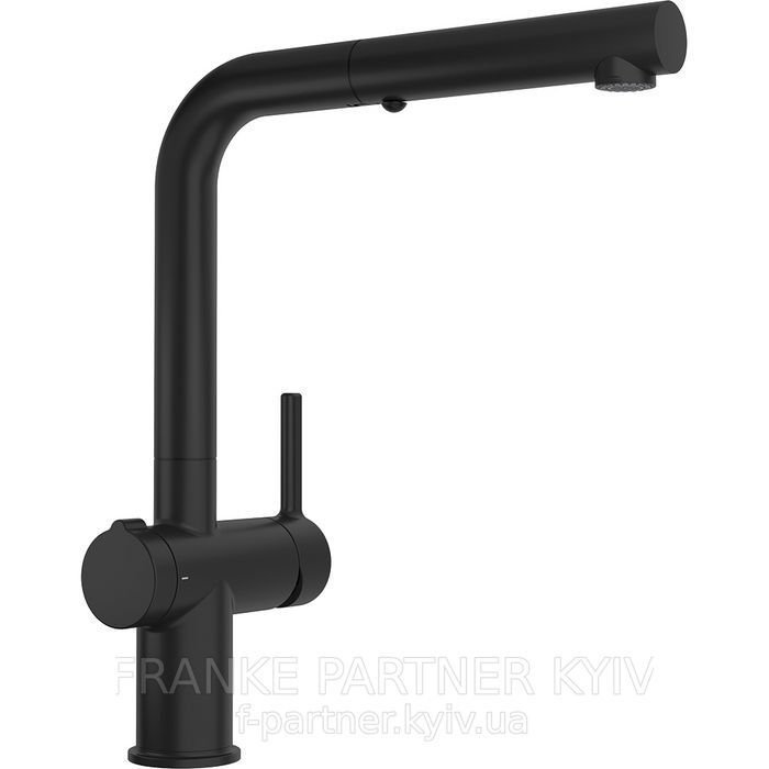 Franke-Partner.com.ua ➦ KNG 120 + Active Twist поворотний, чорний матовий Franke-Partner.com.ua ➦ KNG 120 + Active Twist поворотний, чорний матовий