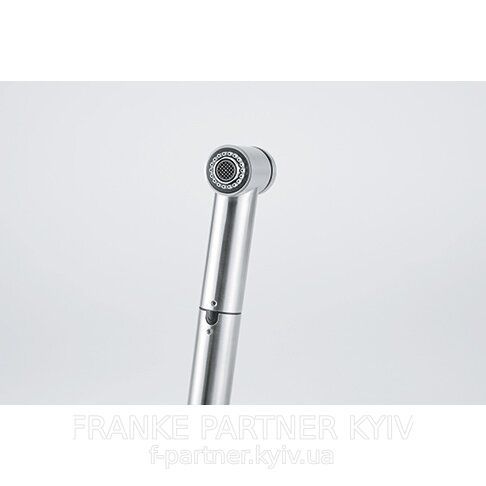 Franke-Partner.com.ua ➦  🟥 Кухонний змішувач Franke Tango Neo Pull Out Spray | 115.0596.389 | витяжний вилив | функція душу | ламінарний потік | нержавіюча сталь
