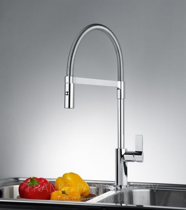 Franke-Partner.com.ua ➦  Смеситель AMBIENT SEMI-PRO , с гибким шлангом , хром