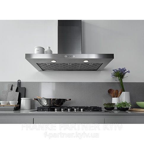 Franke-Partner.com.ua ➦  Кухонна острівна витяжка Franke TALE 915 W XS (325.0597.294) Нержавіюча сталь полірована