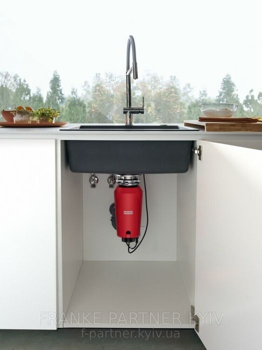 Franke-Partner.com.ua ➦  Измельчитель пищевых отходов Franke Elite Slimline SLIM 125 (134.0715.095) мощность 1