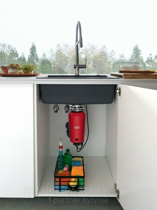 Franke-Partner.com.ua ➦  Измельчитель пищевых отходов Franke Elite Slimline SLIM 125 (134.0715.095) мощность 1