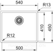 copy_🟥 Кухонна мийка Franke Box BXM 210 / 110-50 (127.0650.363) неіржавна сталь - монтаж врізний, у рівень або під стільницю - Антрацит PVD