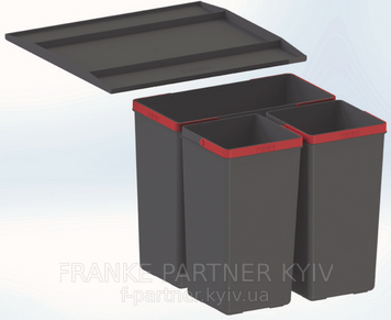 Franke-Partner.com.ua ➦  Системи сортування відходів EASYSORT - Сортер Franke Easy Sort (2х7,5л, 1х14,5л) (121.0494.150)