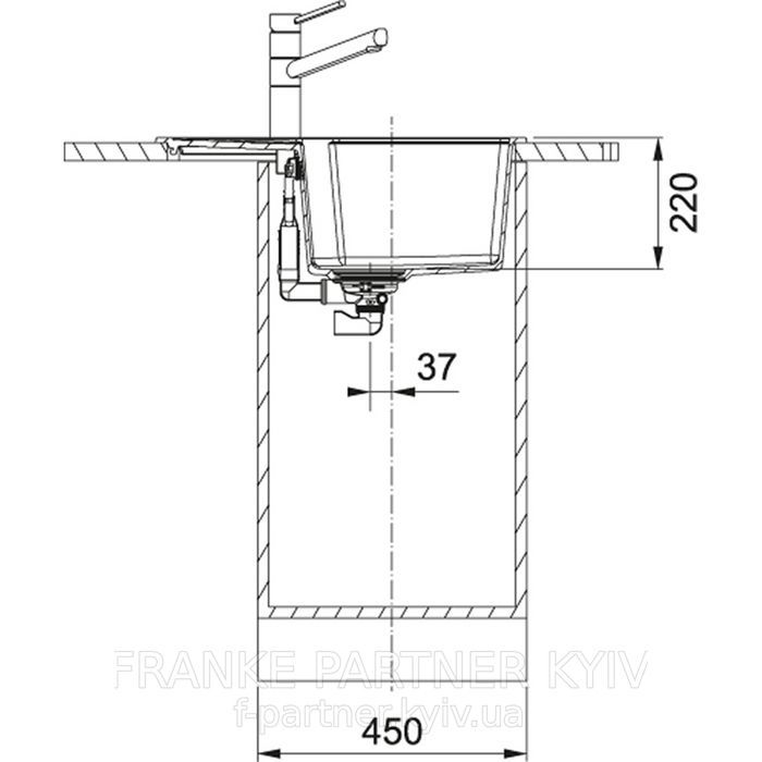 Franke-Partner.com.ua ➦  Кухонна мийка Franke Urban UBG 611-62 (114.0574.952)