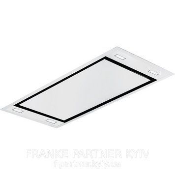 Franke-Partner.com.ua ➦  Кухонная вытяжка Franke Maris Ceiling FCBI 926 WH (350.0590.183) белая матовая эмаль - встраиваемая в потолок - 90 см