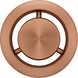 🟥 Декоративные элементы круглого перелива Color Line | PVD copper | медь | 133.0722.549