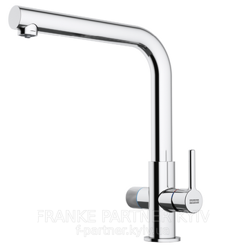 Franke-Partner.com.ua ➦  🟥 Кухонний змішувач Franke Lina L Clear Water | 120.0730.779 | підключення до фільтра | хром