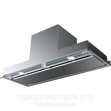 Franke-Partner.com.ua ➦  Кухонная вытяжка Franke Style Pro FSTPRO 908 X (305.0522.797) нерж. сталь / прозрачное стекло встраиваемая полностью, 90 см