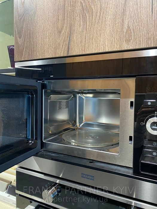 Franke-Partner.com.ua ➦  Мікрохвильова піч Franke Smart FMW 20 SMP G XS (131.0574.627) нержавіюча сталь / чорне скло