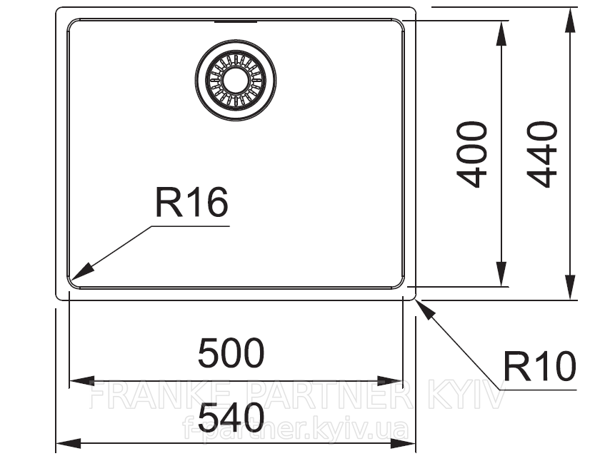 Franke-Partner.com.ua ➦  copy_Кухонна мийка Franke Maris MRX 110-50
