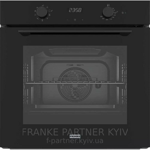 Franke-Partner.com.ua ➦  🟥 Духова шафа Franke Maris FMA 86 H TBK | 116.0718.940 | чорне скло | 8 функцій | 71 літр