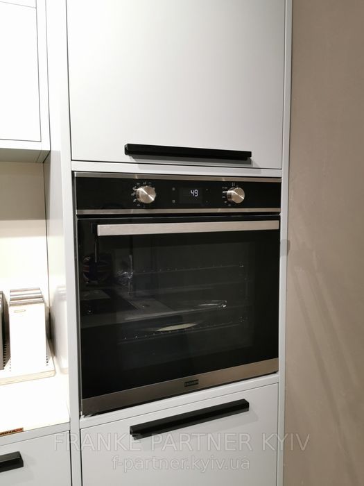 Franke-Partner.com.ua ➦  Духова шафа Franke Smart FSM 97 P XS (116.0606.096) скло, колір чорний / нержавіюча сталь
