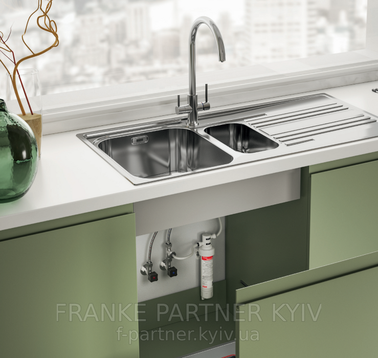 Franke-Partner.com.ua ➦  Смеситель Franke Lina Clear Water