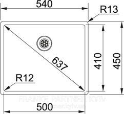 Franke-Partner.com.ua ➦  copy_Кухонна мийка BXX 210/110-50