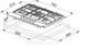 🟥 Газова варильна поверхня Franke Crystal FHCR 755 4G TC HE BK C (106.0374.283) скло Чорний