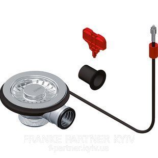Franke-Partner.com.ua ➦  Вентиль-ексцентрик 3&frac12;" Pop-up 112.0389.090
