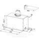 copy_🟥 Кухонная вытяжка Franke Box Flush EVO FBFE XS A52 (305.0665.359) Нержавеющая сталь полированная полностью встроенная 52 см