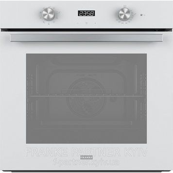 Franke-Partner.com.ua ➦  Духова шафа з функцією парової очистки Franke Smart FSM 86 H WH (116.0605.988) скло, колір білий